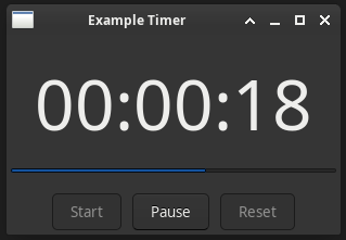 DTimer application screenshot